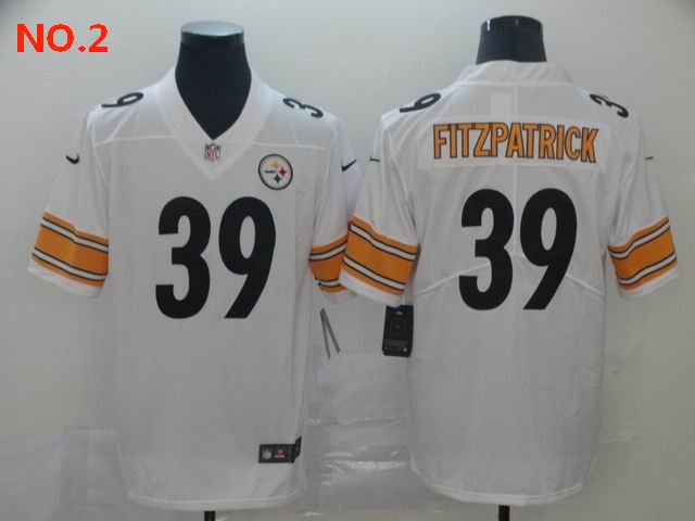 Men's Pittsburgh Steelers #39 Minkah Fitzpatrick Jersey NO.2;